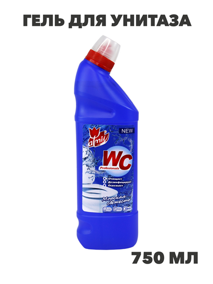 ЧС Atmix WC Professional 750мл гель для унитаза (Морская свежесть // 455), n3979-263827 n3979-263827