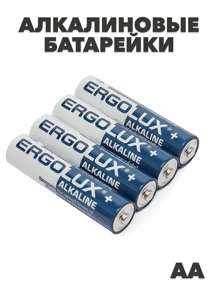 Батарейки алкалиновые, тип AA, 1,5В, 4шт, n4670-501150 n4670-501150
