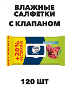 {{photo.Alt || photo.Description || 'Влажные салфетки Emily Style, "Райские цветы", с клапаном 120 шт, n4491-101008'}}
