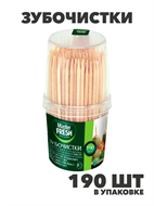 Зубочистки Master FRESH банка, 190 шт. a20103001