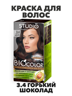 Стойкая крем-краска для волос Biocolor 3.4, Горький шоколад, n4684-201115 n4684-201115