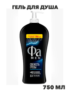 Фа MEN Гель для душа мужской Свежесть Грозы, 750 мл, n4105-152669 n4105-152669
