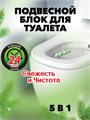 Подвесной блок для унитаза DUO EFFECT, Хвоя 5в1 a10301048