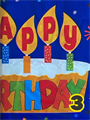 Скатерть ПВХ, 180х108см. Happy Birthday, y3060803053 y3060803053