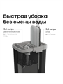 Швабра с отжимом и ведром ZETTER  premium м (10 л) черное 2 насадки HOME202105-3-black,  m1010202054 m1010202054