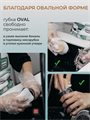 Гигиеничные губки для посуды Oval Plombir 10 шт., w1010102571 w1010102571