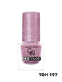 Лак для ногтей Golden Rose ICE COLOR mini 197 блестки, глянец, y2010412104 y2010412104