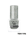 Лак для ногтей Golden Rose ICE COLOR mini 196 блестки, глянец,  y2010412107 y2010412107