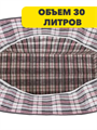 Сумка хозяйственная баул 500х500х120мм, клетка,МИКС, y4100103429 y4100103429