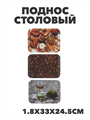 Поднос столовый 1.8х33х24.5см, y3060203196 y3060203196