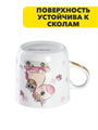 Кружка детская Доляна «Совёнок и единорог», 230 мл, керамика, белая, n3904-5034610 n3904-5034610