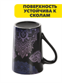 Кружка Magistro «Мандала», 380 мл, фарфор, фиолетовый узор, n3911-9277905 n3911-9277905