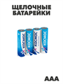 Батарейки щелочная, тип AAА, 1,5В, 4шт a30501148