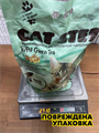 Наполнитель для кошачьего туалета CAT STEP Tofu Green Tea соевый, комкующийся, с ароматом зеленого чая, 6 л (2,7 кг), n5019-656406 n5019-656406